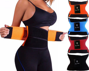 Newest Design Slimming Belt For Body Shaping + Workout Stomach Sweat Band